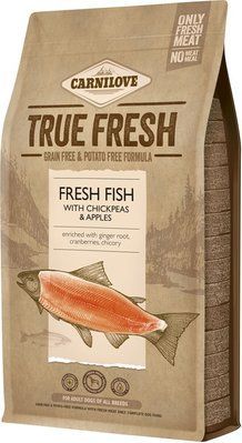 Сухой корм для взрослых собак всех пород Carnilove True Fresh FISH for Adult dogs рыба 4 кг 171546 фото