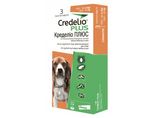 Таблетки Credelio Plus (Кределіо Плюс) від бліх та кліщів та гельмінтів для собак 5.5-11 кг 3 шт. CA5482003GN фото