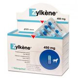 Антистрессовые капсулы для собак и кошек Vetoquinol Zylkene (Зилкене) 450 мг 10 таблеток VIT73765-1 фото