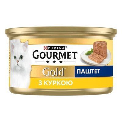 Влажный корм мусс для кошек Gourmet Gold курица 85 г 7613031381494 фото