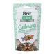 Ласощі для кішок Brit Care Crunchy Cracker Calming 50 г курка з котячою м'ята та ягоди годжі 111901 фото 1