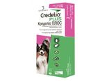 Таблетки Credelio Plus (Кределіо Плюс) від бліх та кліщів та гельмінтів для собак 2.8-5.5 кг 3 шт. CA5484003GN-1 фото