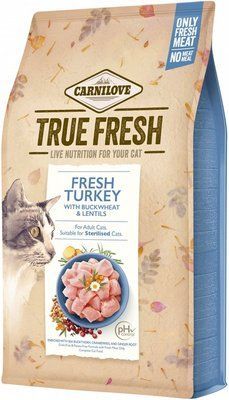 Сухой корм для взрослых кошек Carnilove True Fresh Cat Turkey с индейкой 4.8 кг 172161 фото