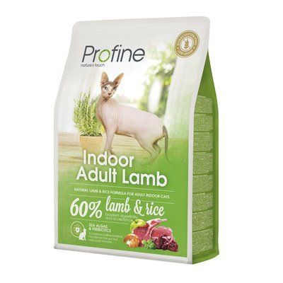 Сухий корм для котів які живуть в приміщенні Profine Cat Indoor ягня 2 кг 170569/7732 фото