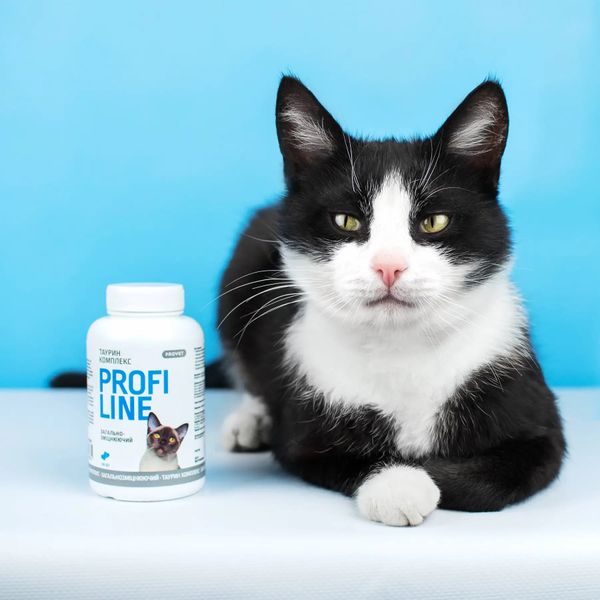 Витамины для улучшения обмена веществ у котов ProVET Profiline Таурин Комплекс 180 таблеток PR243170 фото