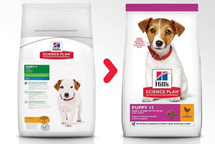 Корм сухий Hill's Science Plan Puppy Smal Mini для цуценят малих порід для росту з куркою 1.5 кг 604230 фото