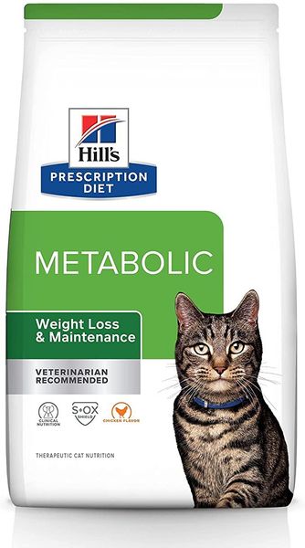 Корм лікувальний Hill's Prescription Diet Metabolic Weight Management для котів для зниження ваги з куркою 1.5 кг 605941 фото