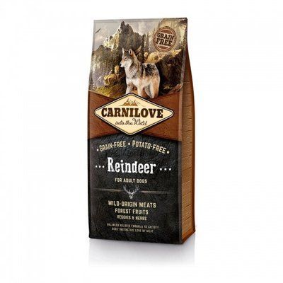 Сухой корм для взрослых собак Carnilove с олениной и кабаном 12 кг 150820/8884 фото
