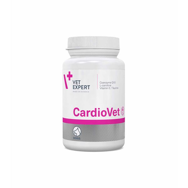 VetExpert CardioVet КардіоВет 90 таблеток - Препарат для підтримки серцевого м'яза у собак 58457 фото