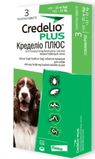 Таблетки Credelio Plus (Кределіо Плюс) від бліх та кліщів та гельмінтів для собак 11-22 кг 3 шт. CA5480003GN фото
