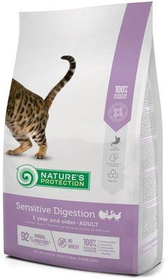 Сухой корм для котов с чувствительным пищеварением Nature's Protection Sensitive Digestion Adult 7 кг NPS45768 фото