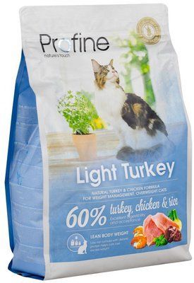 Сухий корм для котів із зайвою вагою Profine Cat Light індичка та курка 2 кг 170575/7794 фото