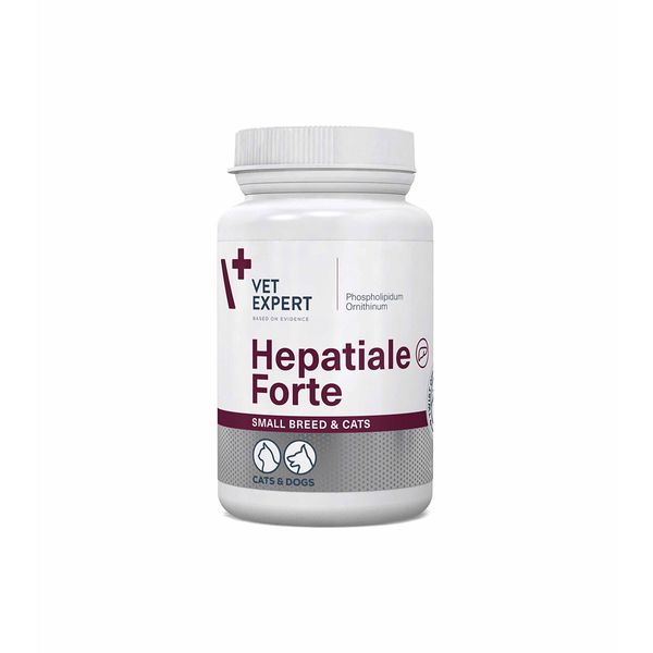 VetExpert Hepatiale Forte Small breed & cats 170 mg Гепатиале Форте смол дог/кет 40 капсул 58884 фото