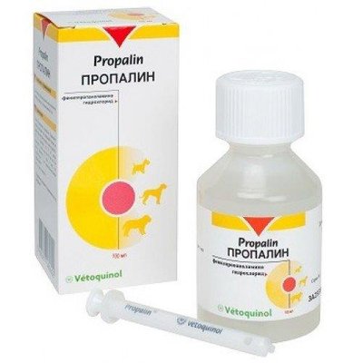 Пропалин (Propalin) Vetoquinol сироп при недержании мочи у собак 100 мл  VIT48060 фото