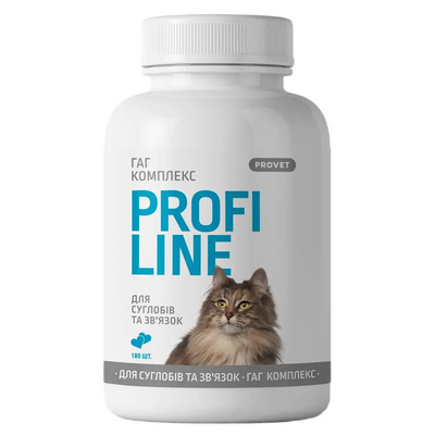Витамины для формирования прочной опорно-двигательной системы у котов ProVET Profiline Гаг Комплекс 180 таблеток PR243159 фото