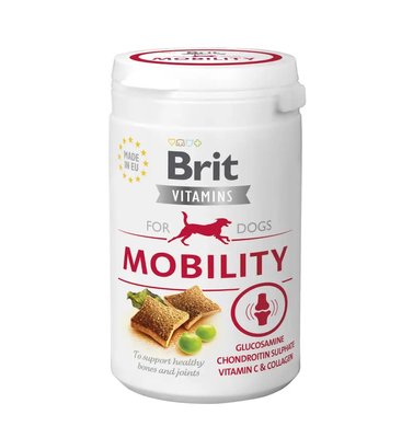 Витамины для суставов собак Brit Vitamins Mobility 150 г 112057 фото