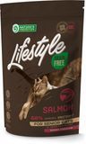 Сухий беззерновий корм для літніх котів з лососем Nature's Protection Lifestyle Grain Free Salmon Senior Cat 400 г NPLS45955 фото