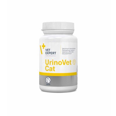 Vetexpert UrinoVet Cat Пищевая добавка для поддержания мочевыделительной функции у кошек, 45 капс. 46145 фото