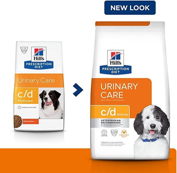 Лікувальний корм Hill's Prescription Diet для собак догляд за сечовидільною системою з куркою 4 кг  607025 фото