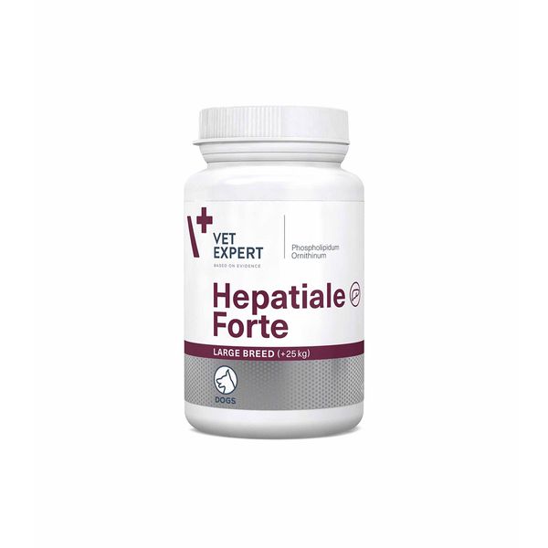 Препарат для печінки собак великих порід VetExpert Hepatiale Forte 550 мг Large Breed 40 таблеток 208964 фото