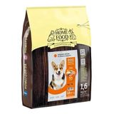 Сухий корм для здоров'я шкіри та блиску вовни для дорослих середніх собак Home Food з індичкою та лососем 1.6 кг 17 фото