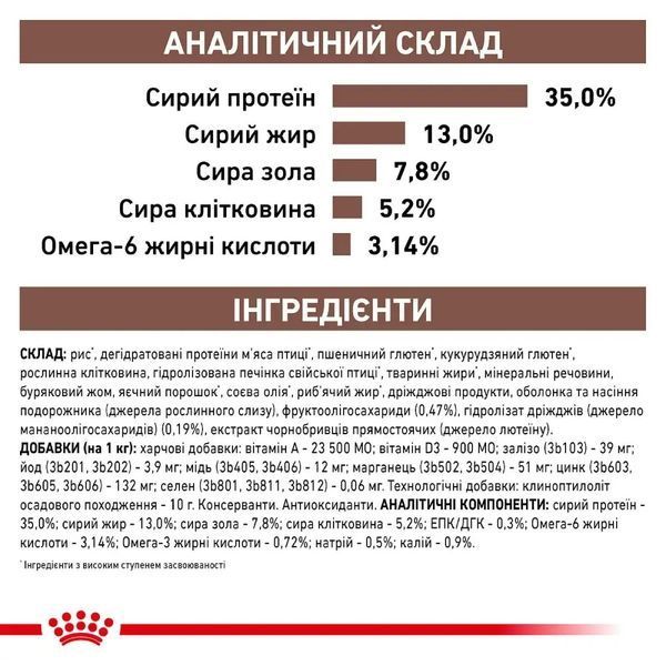 Сухий корм для котів при захворюваннях шлунково-кишкового тракту Royal Canin Gastro Intestinal Moderate Calorie домашній птах 400 г 40080041 фото