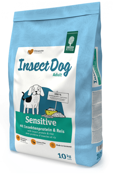 Полноценный сухой беззерновой корм для собак Josera Green Petfood InsectDog Sensitive 10 кг 100300 фото