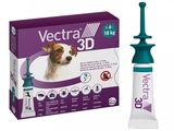 Краплі на холку від кліщів та бліх для собак Ceva Vectra 3D (Вектра 3D) від 4 до 10 кг  81572 фото