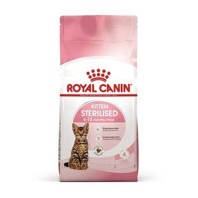 Сухой корм для стерилизованных котят Royal Canin Kitten Sterilised домашняя птица 400 г 2562004 фото