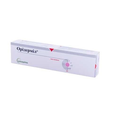 Мазь для вух собакам і котам Vetoquinol Орідерміл 10 г VIT00046 фото
