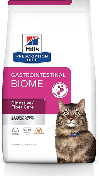 Корм лікувальний Hill's Prescription Diet Feline Gastrointestinal Biome для котів при діареї та розладах травлення з куркою 1.5 кг 607650 фото