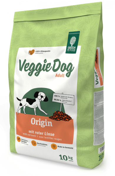 Вегетаріанський безглютеновий корм для дорослих собак Josera Green Petfood VeggieDog Origin 10 кг 100306 фото