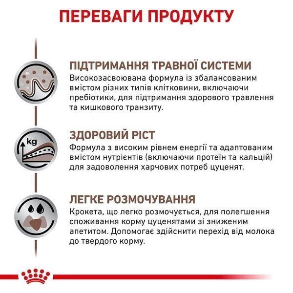 Сухий дієтичний корм для щенят Royal Canin Gastrointestinal Puppy при порушенні травлення 1 кг 3957010 фото