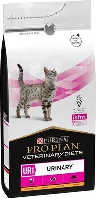 Лечебный сухой корм для кошек при мочекаменной болезни Purina Veterinary Diets UR 1.5 кг 7613287587701 фото