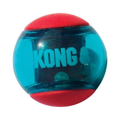 Пищалка мяч Kong SQUEEZZ Action Ball для маленьких собак диаметр 5 см 464084 фото