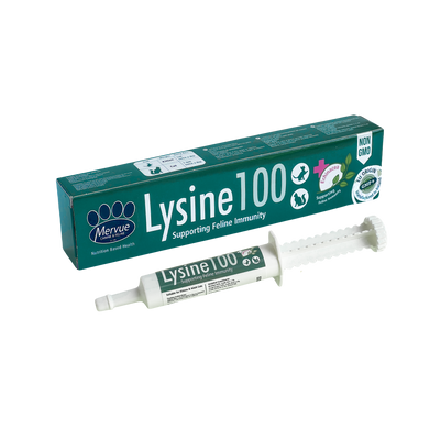 Поддержка борьбы с вирусом кошачьего герпеса Mervue Lysine 100 paste 30 ml C01275-01496 фото