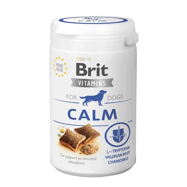 Вітаміни для нервової системи собак Brit Vitamins Calm 150 г 112058 фото