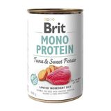 Вологий корм для собак Brit Mono Protein Tuna&Sweet Potato тунець і батат 400 г 100836/100055/9742 фото