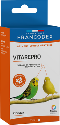 Добавка для подготовки птиц к размножению Francodex Vitarepro 15 мл 174045 фото