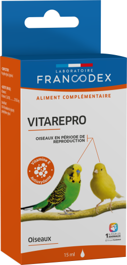 Добавка для підготовки птахів до розмноження Francodex Vitarepro 15 мл 174045 фото