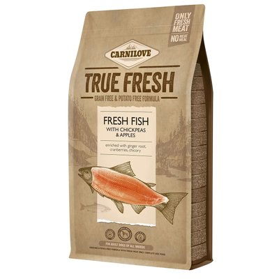 Сухий корм для дорослих собак усіх порід Carnilove True Fresh FISH for Adult dogs риба 1.4 кг 171545 фото