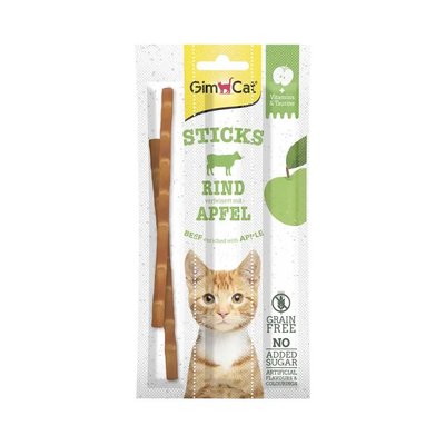 Лакомство для кошек GimCat Superfood Duo-Sticks 3 шт говядина G-420950/420561 фото