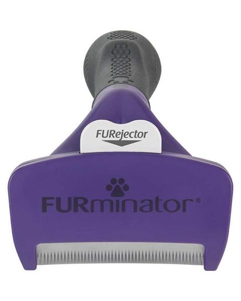 Інструмент для видалення підшерстка FURminator для короткошерстих котів розмір M-L 691661 фото