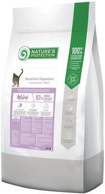 Сухой корм для котов с чувствительным пищеварением Nature's Protection Sensitive Digestion Adult 18 кг NPB46042 фото