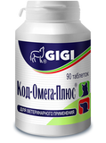 Витамины GIGI Код-Омега Плюс для лечения дерматитов кошек и собак 90 таблеток GIG43056 фото