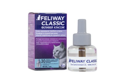 Ceva Feliway Classic Сменный блок с феромонами для коррекции поведения у кошек 48 мл 55146 фото