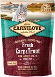 Сухий корм для стерилізованих котів Carnilove Cat Fresh Carp & Trout Sterilised короп і форель 400 г 170876/7427 фото