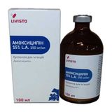 Раствор для инъекций Амоксицилин 15% LA Livisto 100 мл  LIN61593 фото
