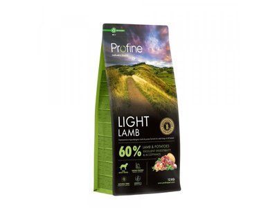 Корм сухой Profine Light Lamb and Potatoes для собак с избыточным весом ягненок и картофель 12 кг 173081 фото