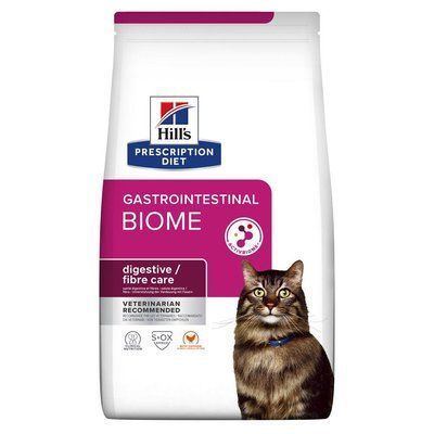Корм лечебный Hill's Prescription Diet Feline Gastrointestinal Biome для кошек при диарее и расстройствах пищеварения с курицей 3 кг 605851 фото